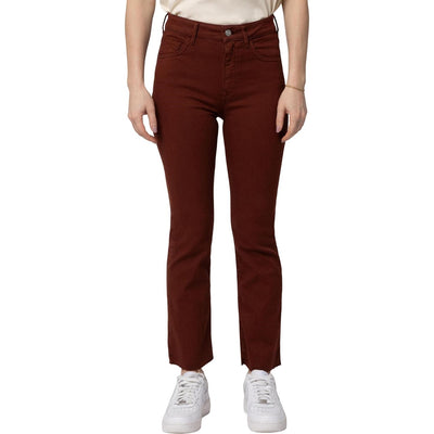 Mavi - Womens Anika Mid Rise Cropped Flare Jeans
