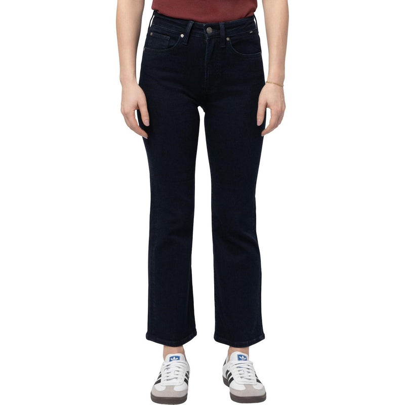 Mavi - Womens Anika Mid Rise Cropped Flare Jeans