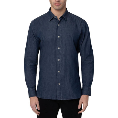 Mavi - Mens Long Sleeve Button Up Denim Shirt