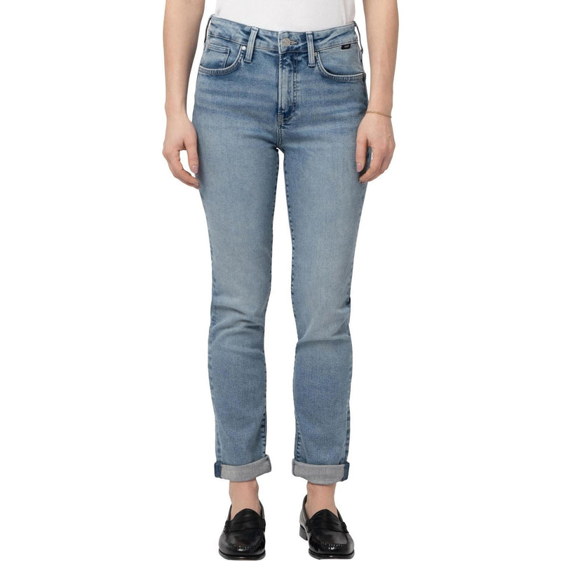 Mavi - Womens Kathleen Mid Rise Slim Boyfriend Jeans