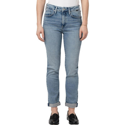Mavi - Womens Kathleen Mid Rise Slim Boyfriend Jeans