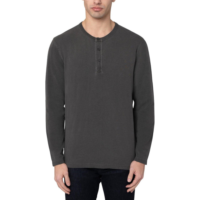 Mavi - Mens Half Buttoned Long Sleeve Henley T-Shirt