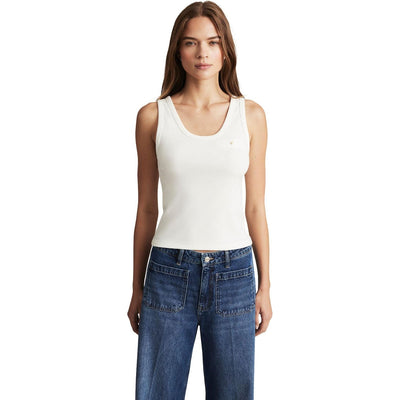 Mavi - Womens Scoop Neck Sleeveless Fashion Jersey