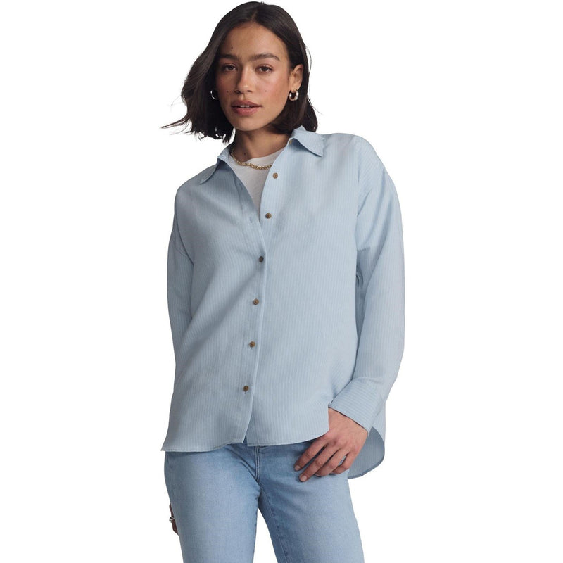Mavi - Womens Long Sleeve Button-Up Shirt