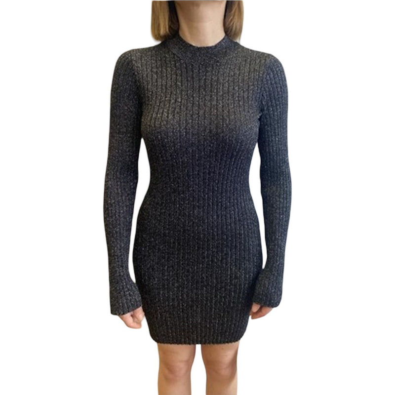 Mavi - Womens Fitted Lurex Knit Dress