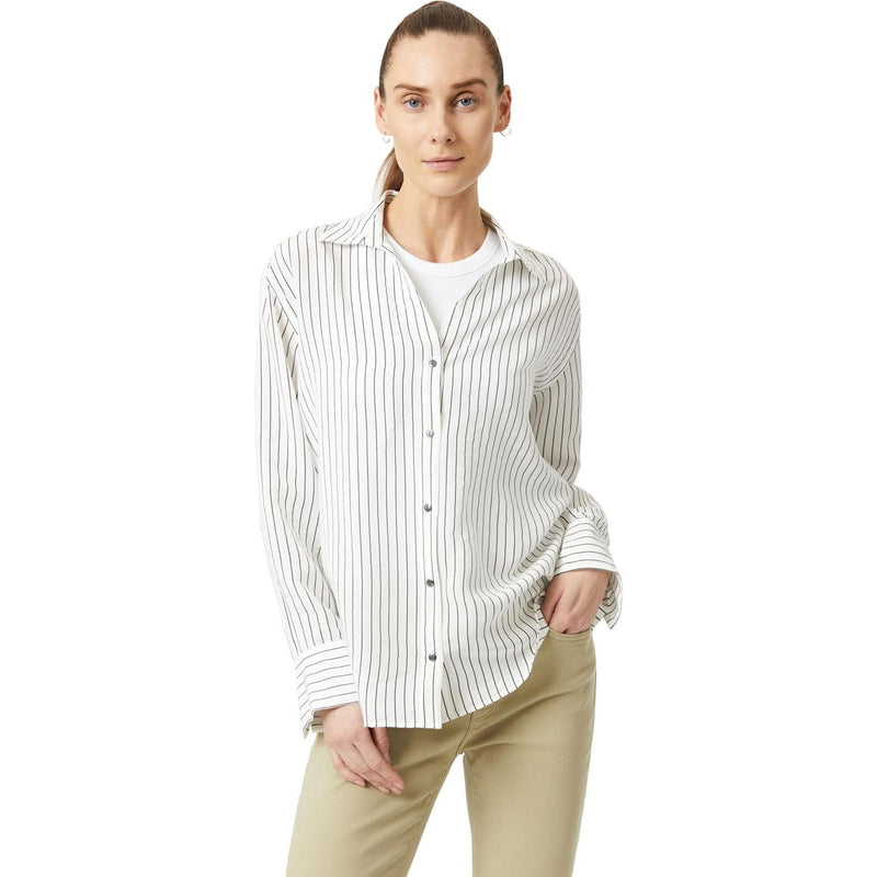 Mavi - Womens Button-Up Long Sleeve Shirt