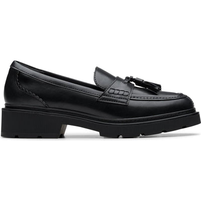 Clarks - Womens Lauryl Tassel Slip-On Shoes