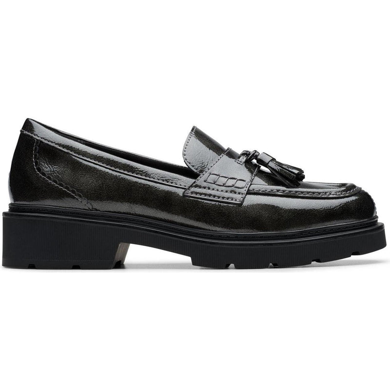 Clarks - Womens Lauryl Tassel Slip-On Shoes