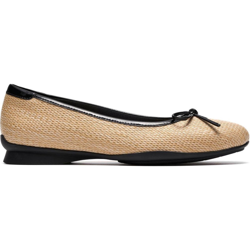 Clarks - Womens Jazmynn Bow Ballet Shoes