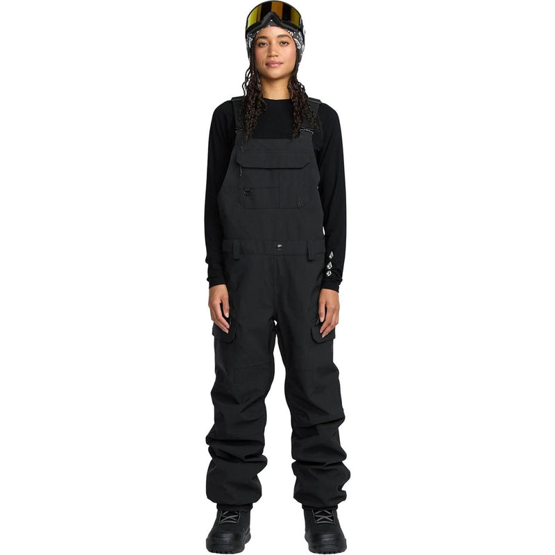 Volcom - Womens Creston 3D Stretch Bib Overall — Black