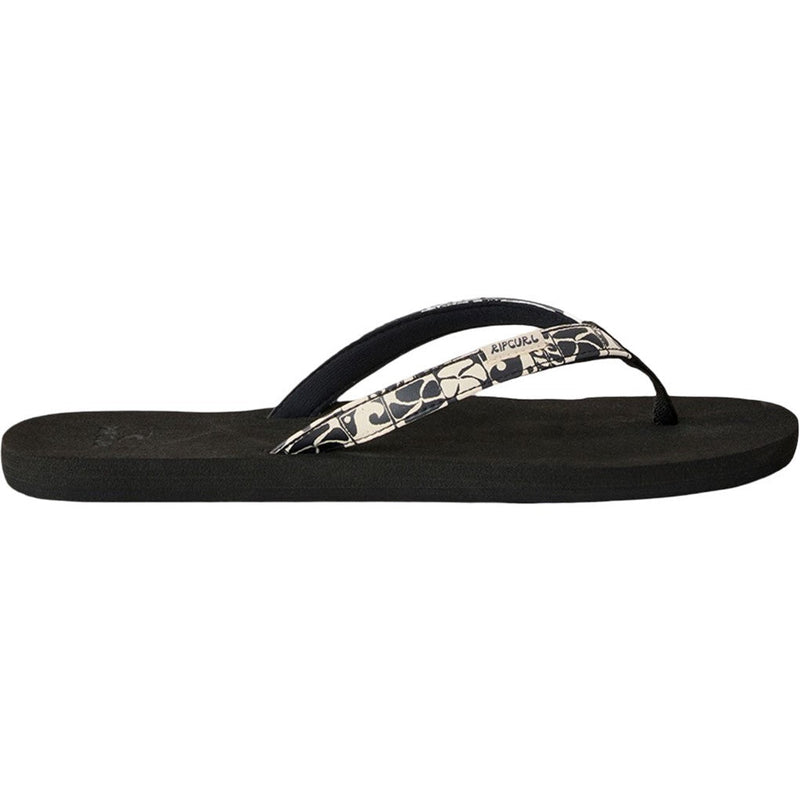 Rip Curl - Womens Freedom Bloom Open Toe Sandal — Black/White