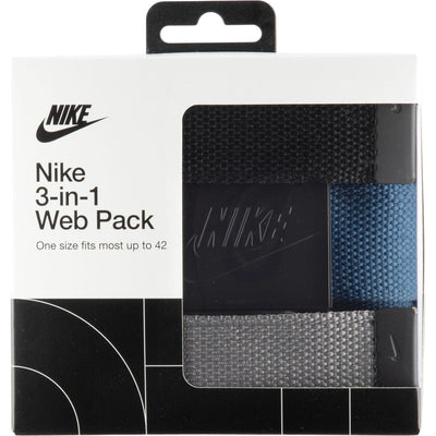 Nike - Mens Three in One Web Pack with Nike Futura Buckle