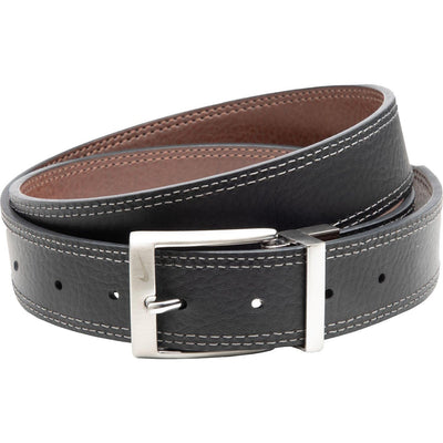 Nike - Mens Double Row Stitch Reversible Belt