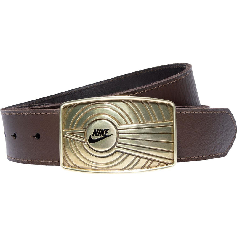 Nike - Mens Dunk Inspired Plaque Leather Belt