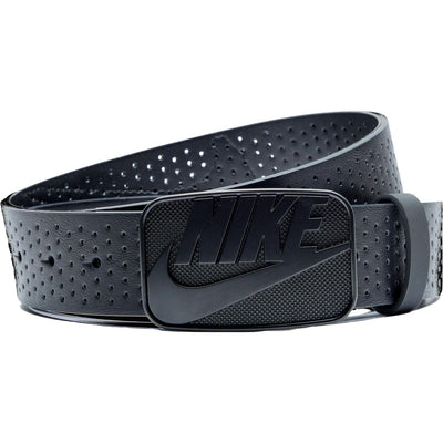 Nike - Mens Futura Plaque Perforated Belt with Tonal Overlay