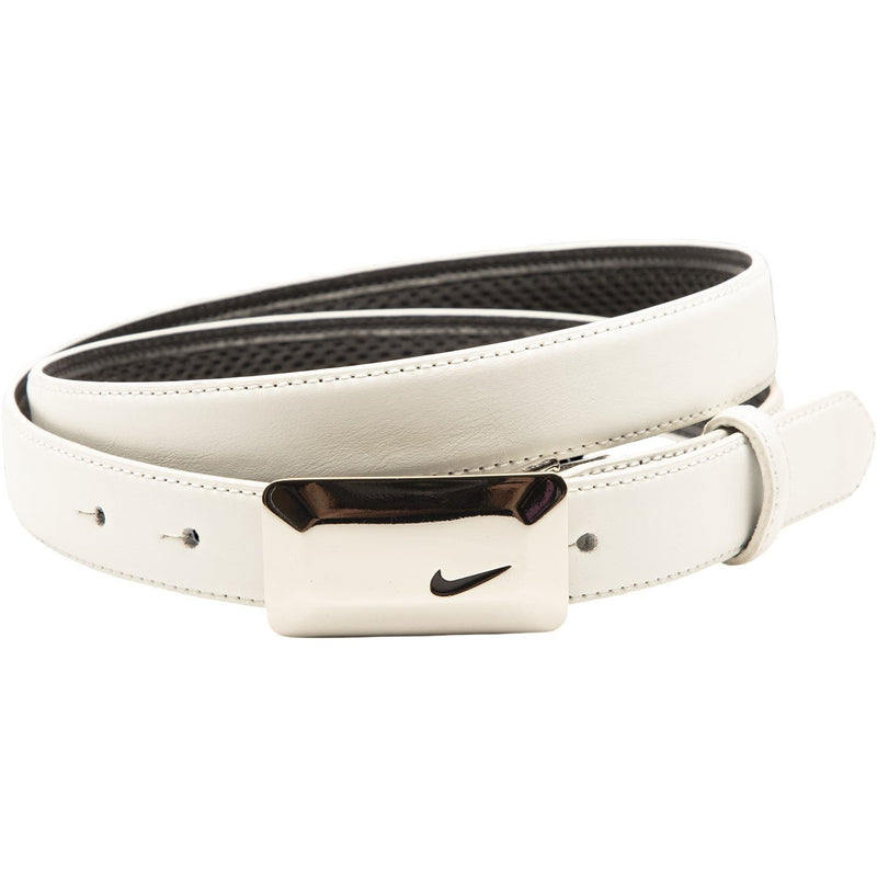 Nike - Womens Nike Faceted Logo Plaque Belt with Comfort Mesh Lining