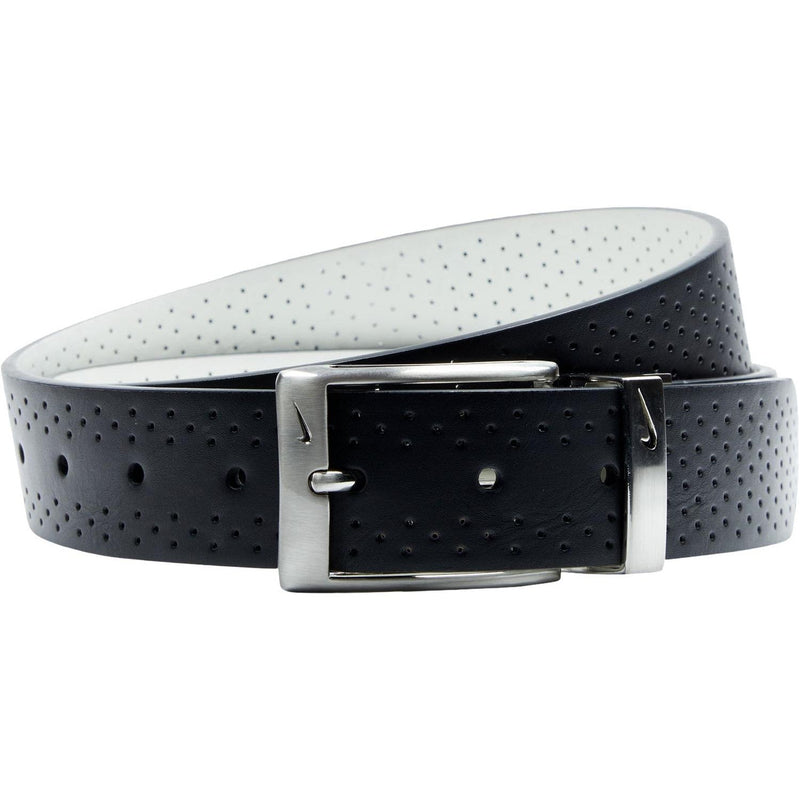 Nike - Mens Perforated Reversible Belt with Ultralight Buckle