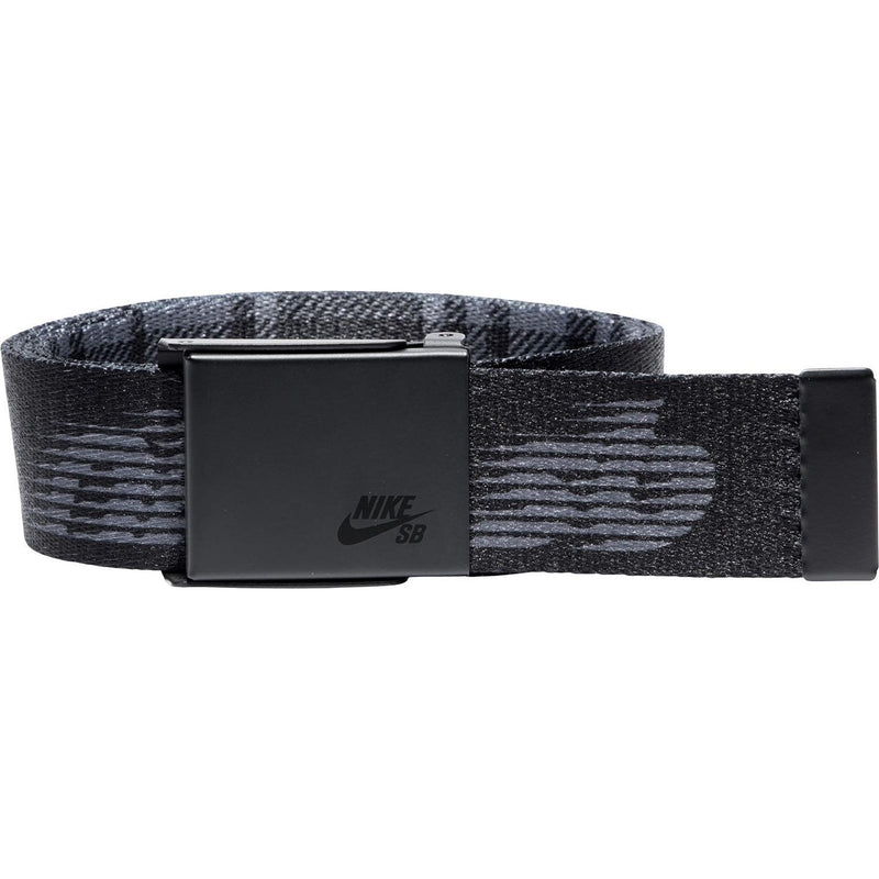 Nike - Mens Reversible Logo and Flannel Inspired Print Web Belt