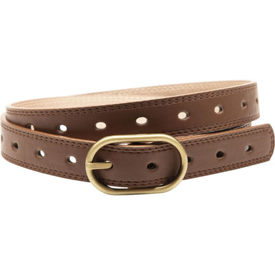 Nike - Womens Reversible Smooth Grain to Matte Metallic Belt