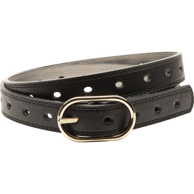 Nike - Womens Reversible Smooth Grain to Matte Metallic Belt