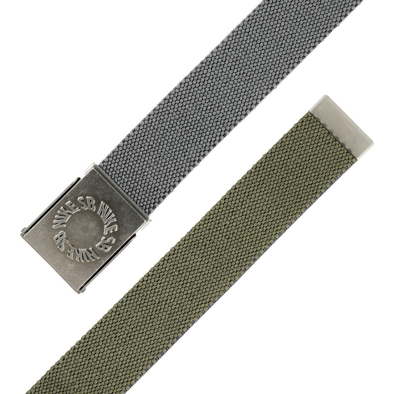 Nike - Mens Reversible Stretch Web Belt with Skateboarding Circular Logo