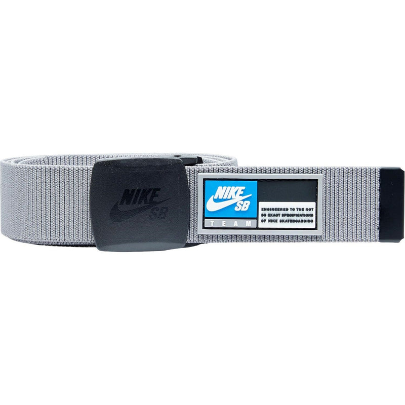 Nike - Mens Stretch Web Belt with Skateboarding Team Rubber Patch