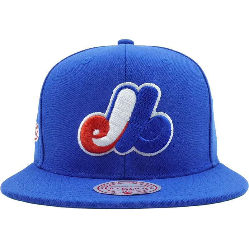 Mitchell And Ness - Mens Montreal Expos Mlb Evergreen Snapback Coop Hat