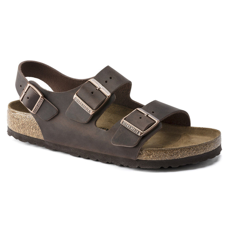 Birkenstock - Mens Milano Oiled Leather Sandal