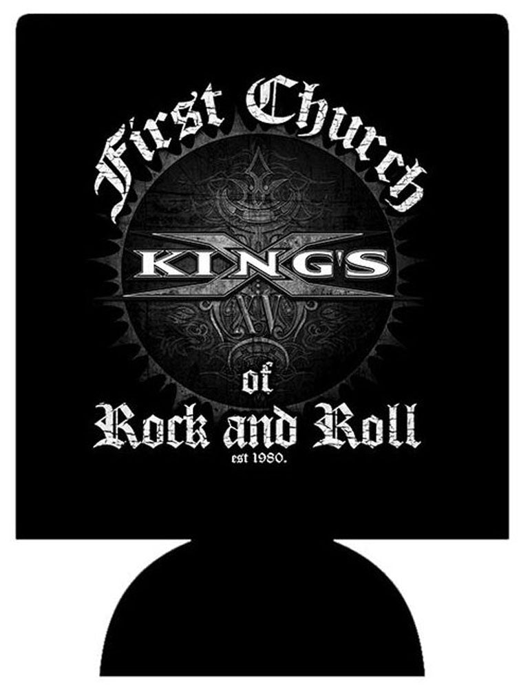 King's X - unisex-adult Logo Est 1980 Koozie