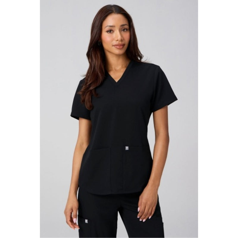 Fabletics - Womens Method Scrub Top Motiontech - Black