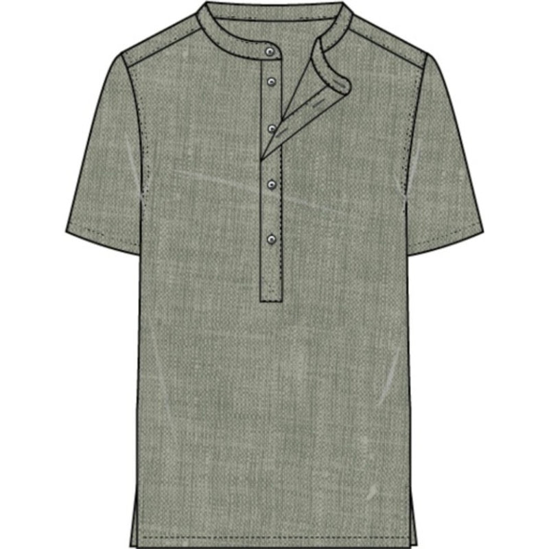 Onia - Mens Linen Home Short Sleeve Henley