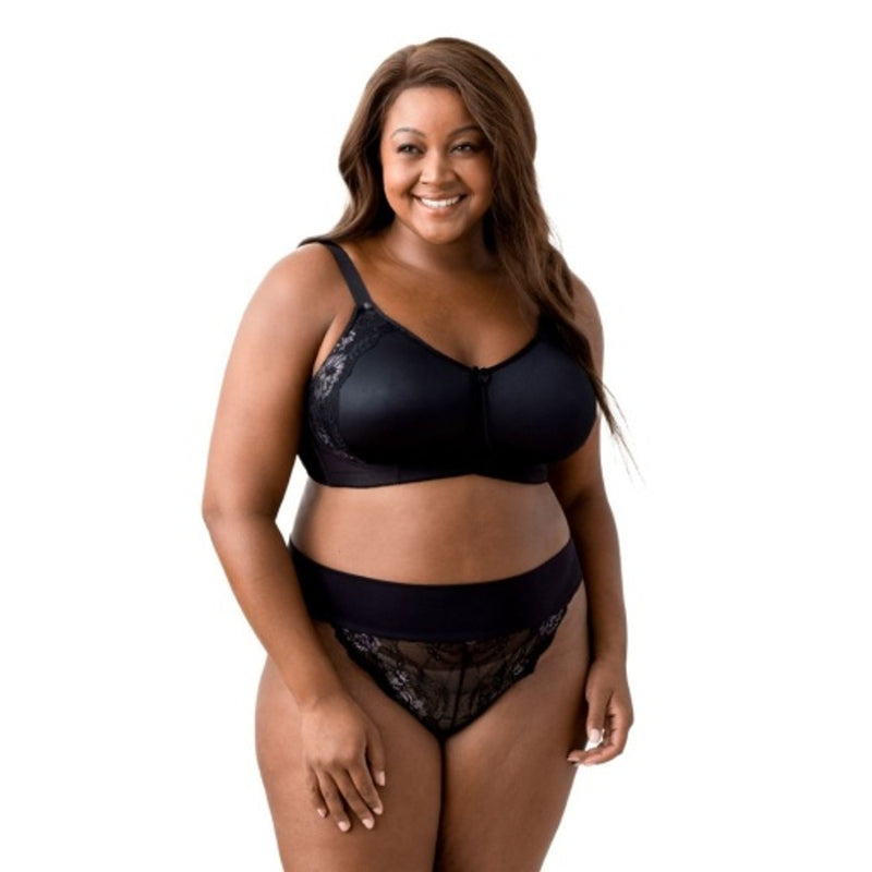 Elila - Womens Microfiber & Lace Moulded Softcup