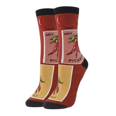 Oooh Yeah - Womens Crew Socks-Picante