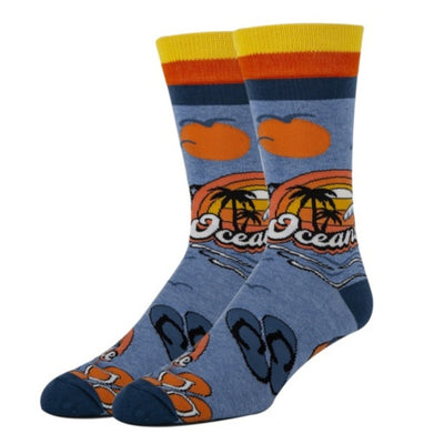 Oooh Yeah - Mens Oceanside-Mens Crew Sock