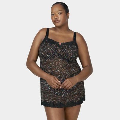 Ariela - Womens Sheer Mesh Chemise