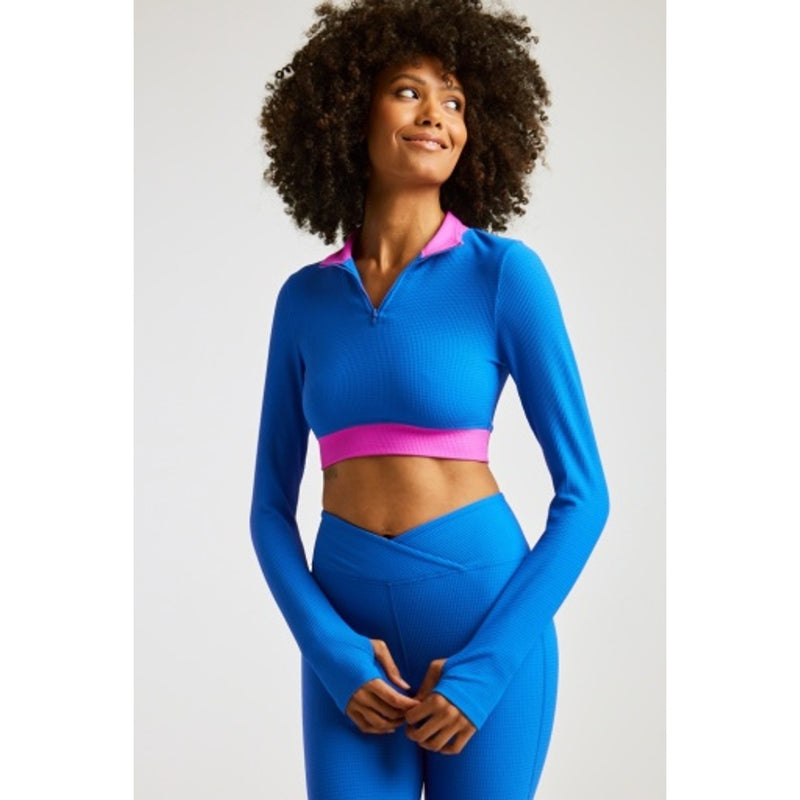 Year of Ours - Womens Thermal Eva Long Sleeve Crop