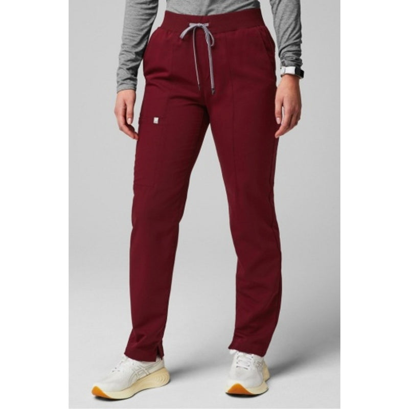 Fabletics - Womens Ion Scrub Pant - Wine