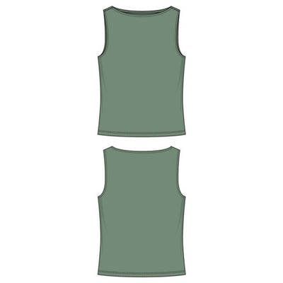 Liverpool Los Angeles - Womens Sleeveless Boat Neck Rib Knit Top