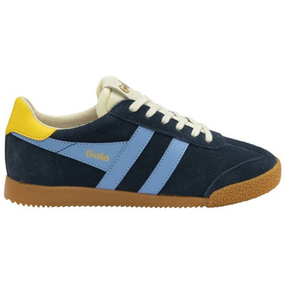 Gola - Womens Elan Sneakers - Navy/Vista Blue/Sun