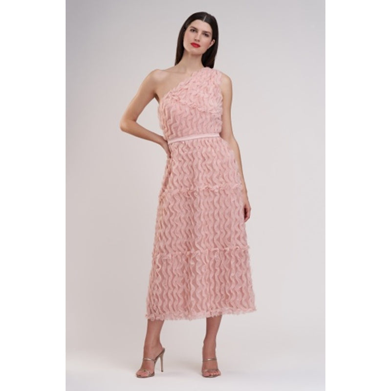JS Collections - Womens Brenna One Shoulder Cocktail