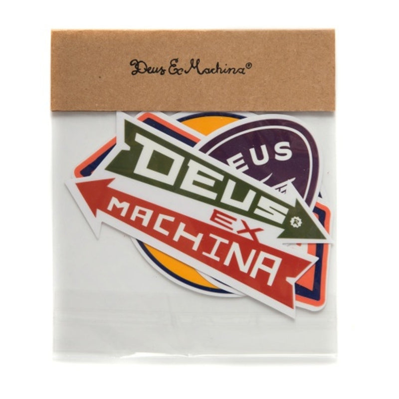 Deus Ex Machina - Mens Mixed Sticker Pack