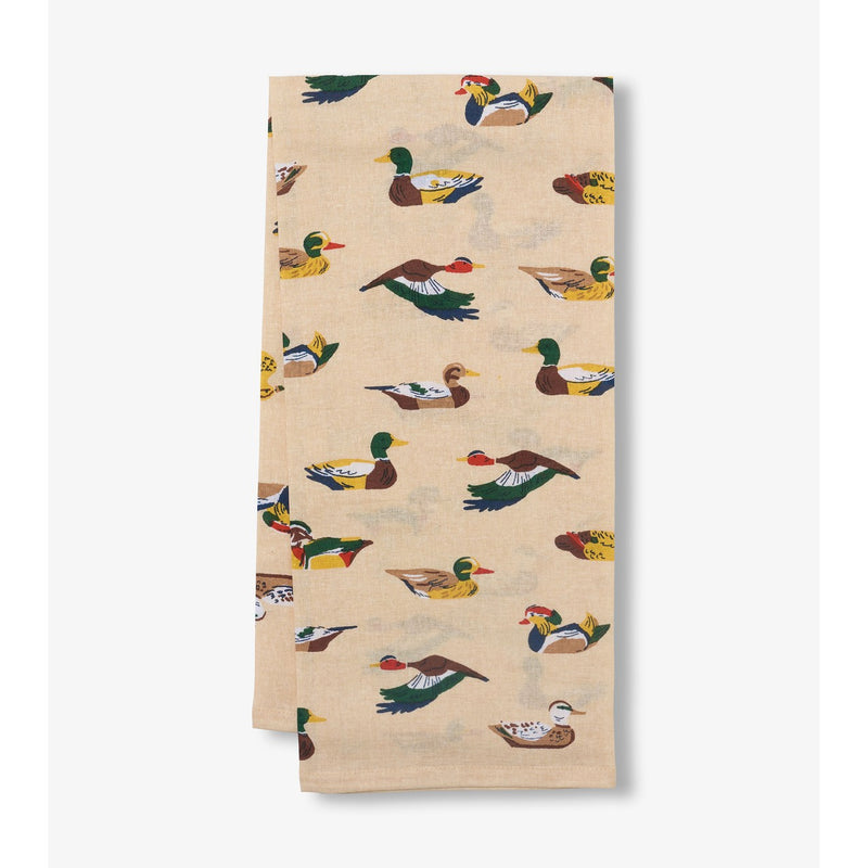 Little Blue House - Unisex Decoy Ducks Tea Towel