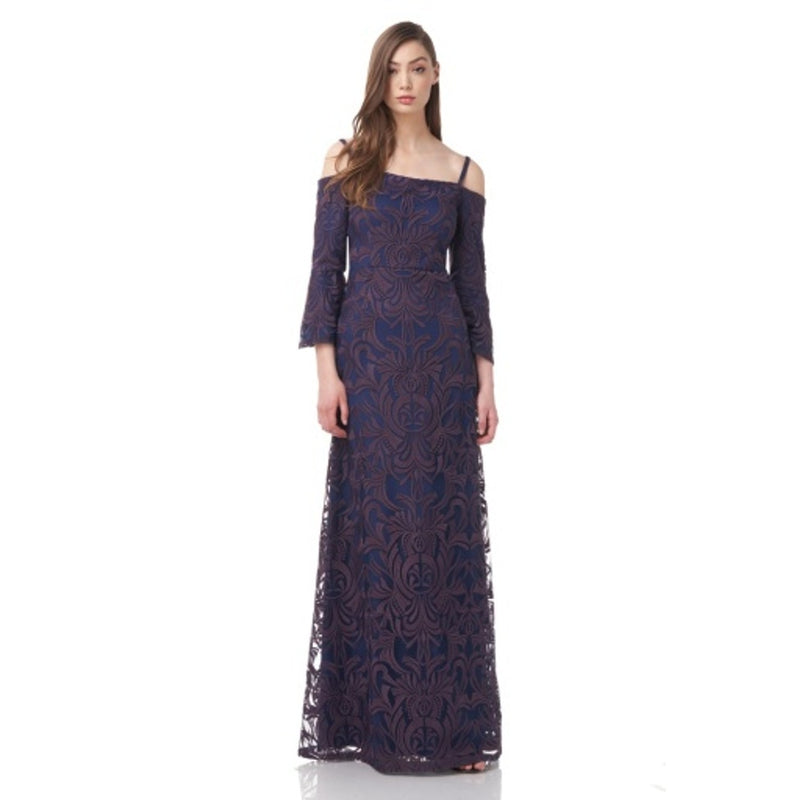 JS Collections - Womens Arden a-Line Gown