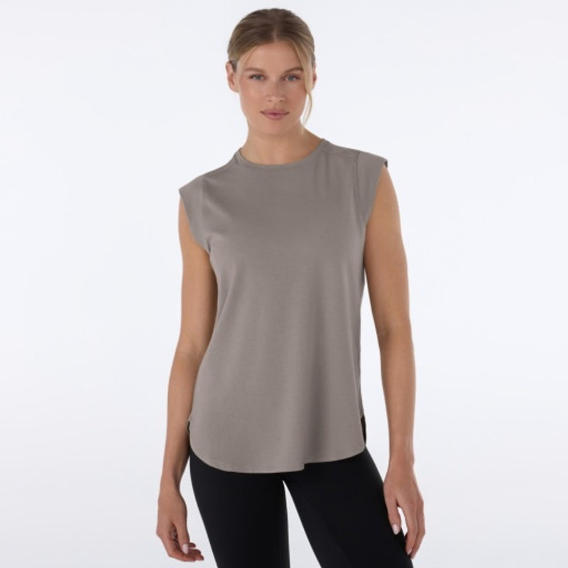 Thirty Three Threads - Unisex Cap Sleeve Crewneck Tee Espresso