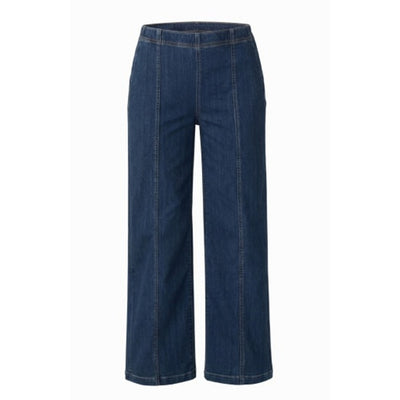 Liverpool Los Angeles - Womens Hr Pull-on Wide Leg with Seam Detail 32" Ins