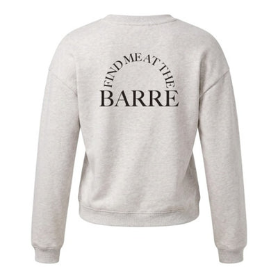 Thirty Three Threads - Unisex Nbd Deep V-Neck Sweatshirt Ash