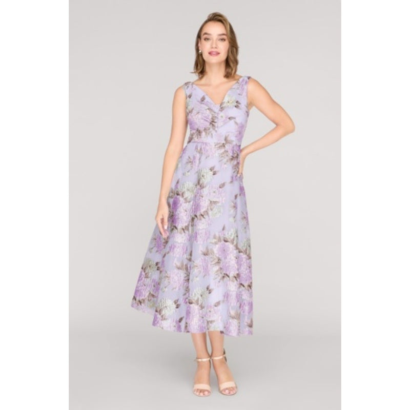 JS Collections - Womens Anna V Neckline Cocktail