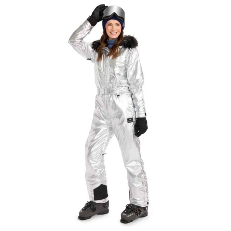 Tipsy Elves - Womens Silver Bullet Snow Suit
