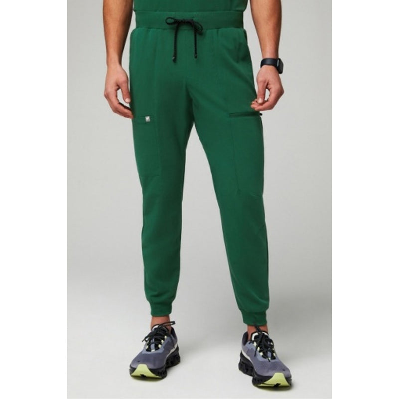 Fabletics - Mens All-Shift Scrub Jogger - Hunter Green