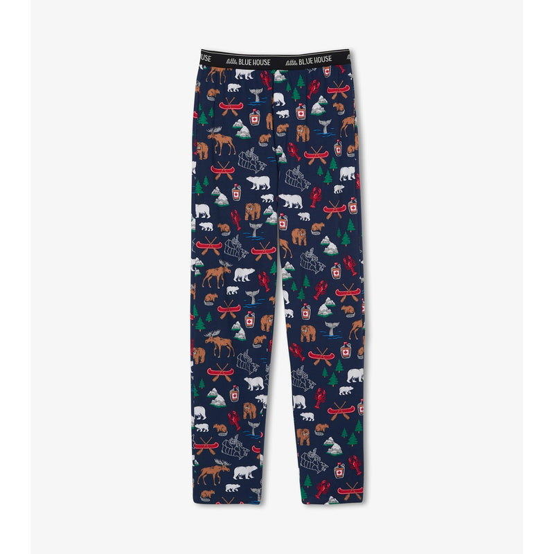 Little Blue House - True North Mens Jersey Pajama Pants